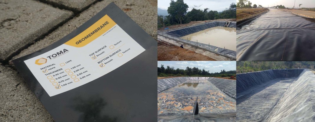 geomembrane hdpe liner protec toma